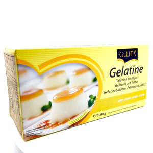 리프 젤라틴 (Gold White Leaf Gelatine)1kg